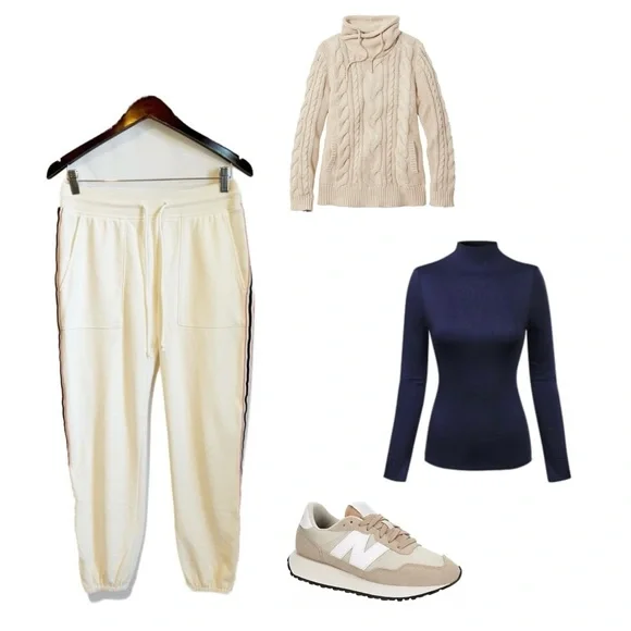 Lou & Grey Side Stripe Sweatpants - Picture 6 of 14